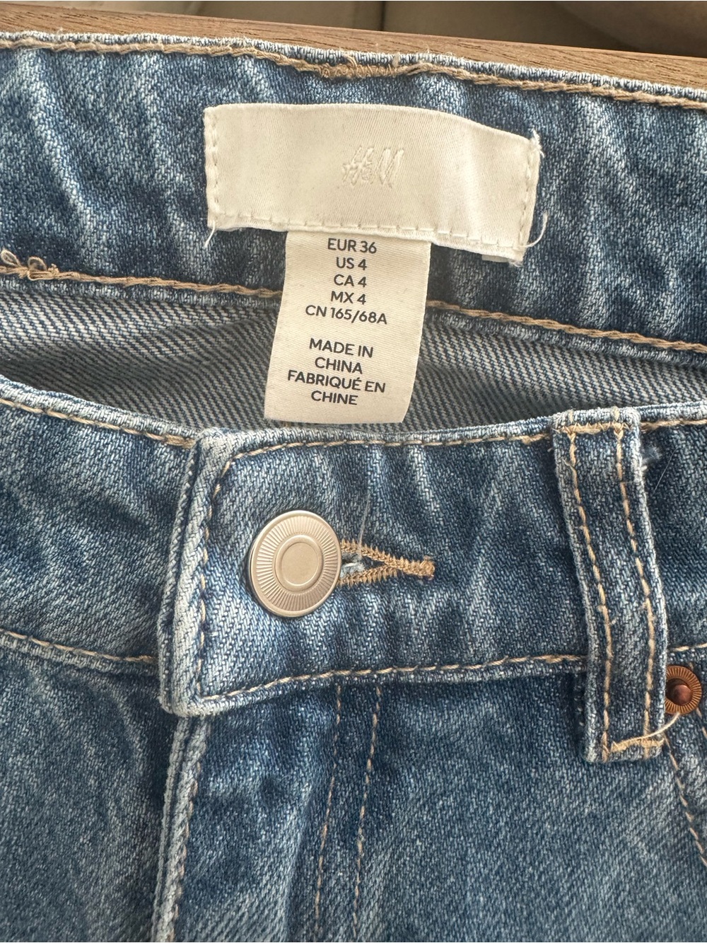 H&M Medium Blue Boot Cut Denim Jeans
